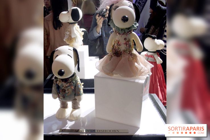 Snoopy and Belle à la Fashion Week 2015