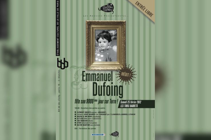 Emmanuel Dufoing fête son 9999ème jour sur Terre