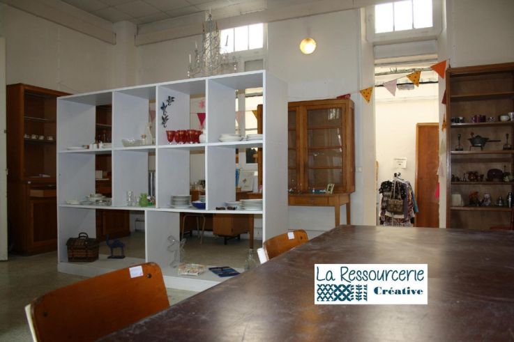 Ouverture de la Ressourcerie créative