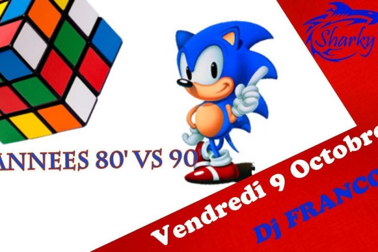 Soirée années 80/90