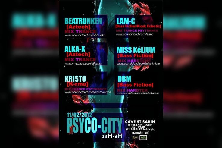 Psyco city Sortiraparis