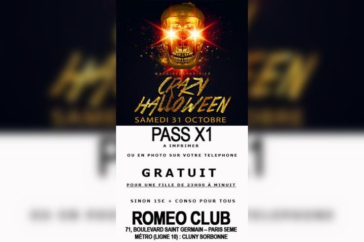CRAZY HALLOWEEN (fille : gratuit)