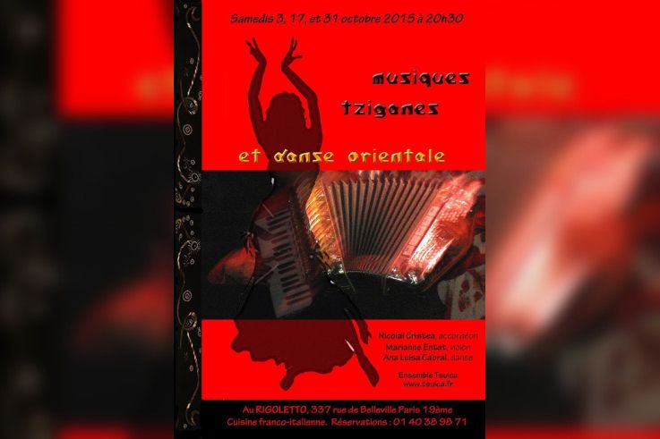 Musique tzigane et danse orientale