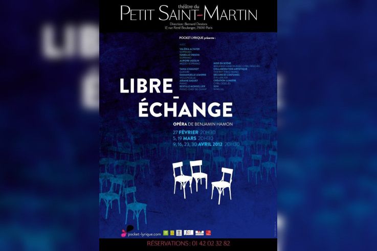 "Libre Echange" opéra de Benjamin Hamon