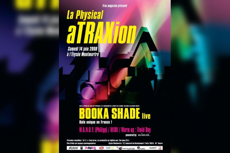 Soirée, Paris, Physical Atraxion, We Love Art, WLA, Elysee Montmartre