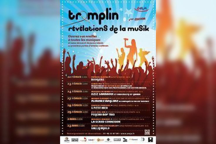 Tremplin Révélations de la Musik - catégorie pop rock electro