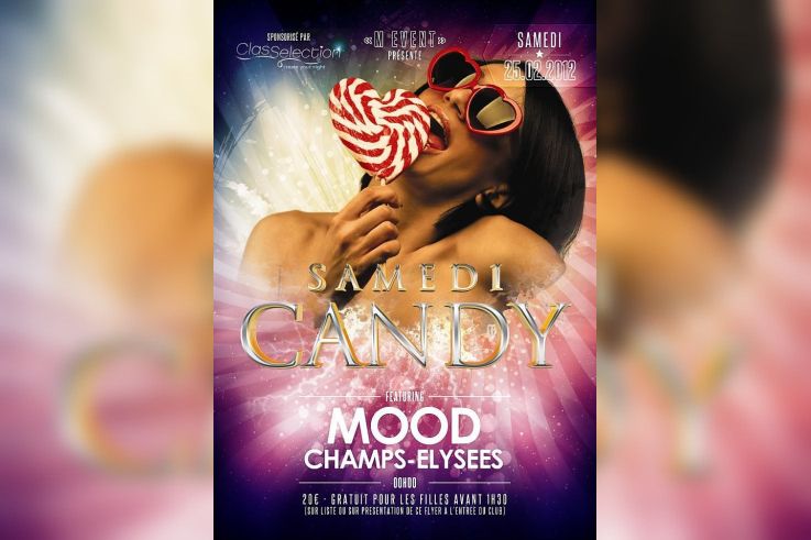 INAUGURATION : SAMEDI CANDY @ Mood (Champs-Elysées)