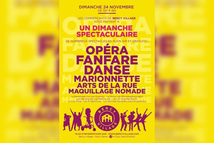 Un Dimanche Spectaculaire à Bercy Village