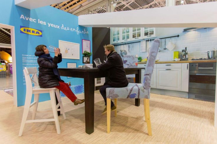 IKEA installe un appart surdimensionné à la Gare de Lyon