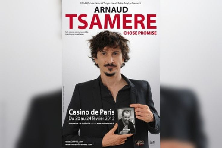 Arnaud Tsamere au casino de paris