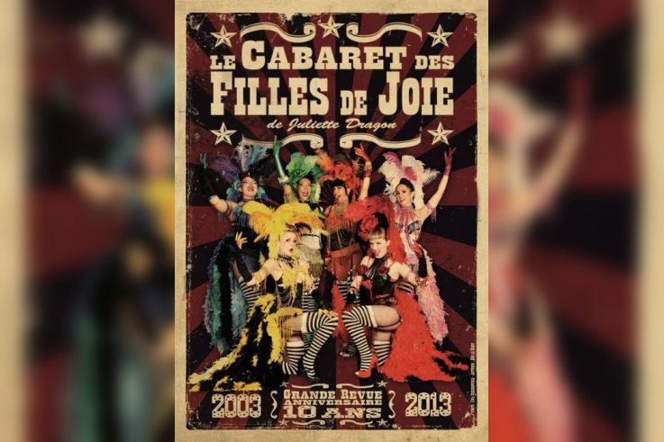 Le Cabaret des Filles de Joie fête son 10eme anniversaire
