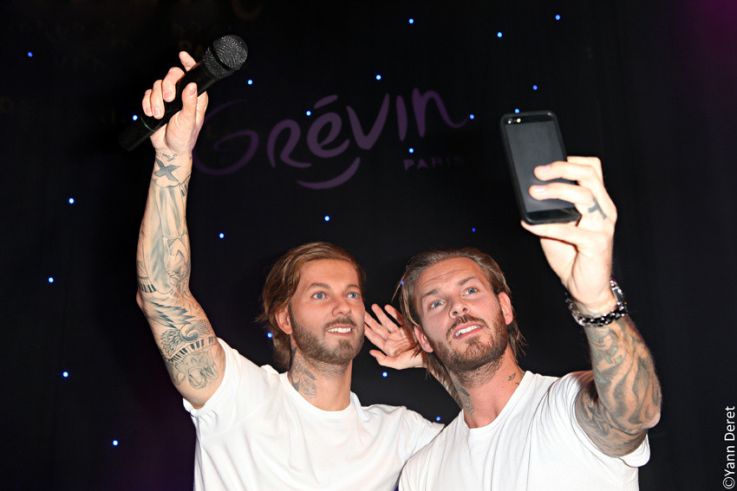 M Pokora s'installe au Musée Grévin