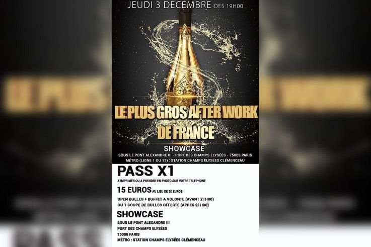 LE PLUS GROS AFTERWORK DE FRANCE