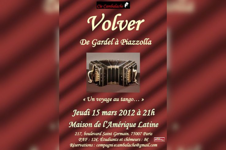 Volver ! de Gardel à Piazzolla