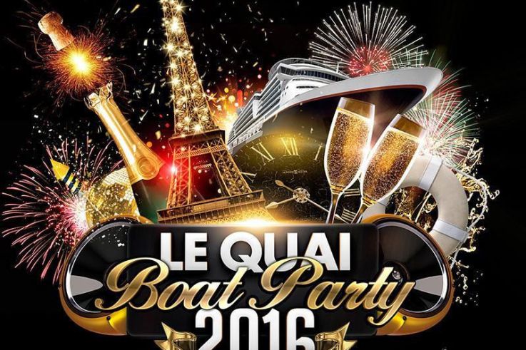 PARIS "BOAT PARTY" 2016 (Open Bar Bulles...)