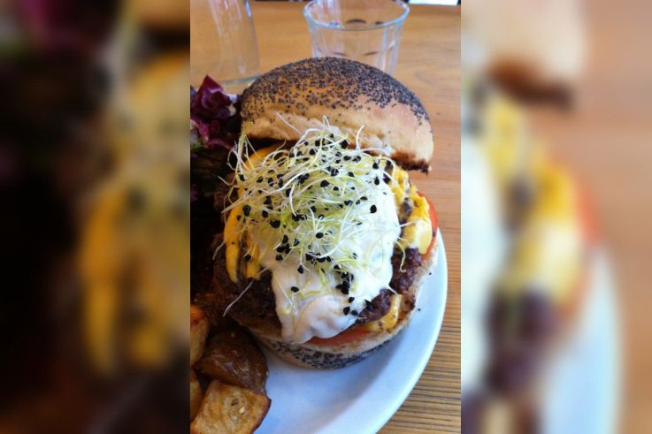 Cheeseburger aux jeunes pousses, Super Nature