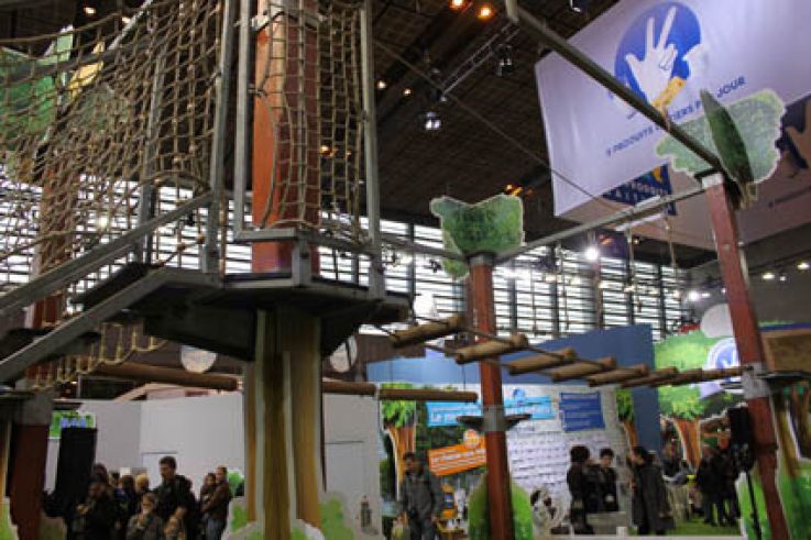 le parcours aventure des produits laitiers, salon de l'agriculture 2012