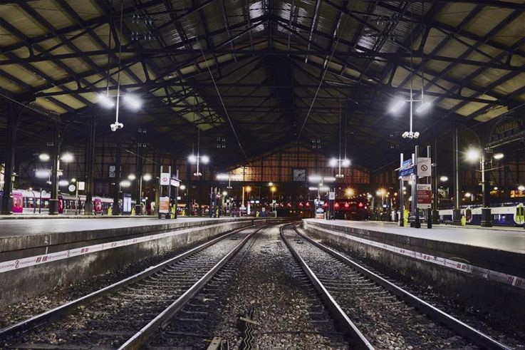 Soirée électro la Concrete à la Gare Saint-Lazare 
