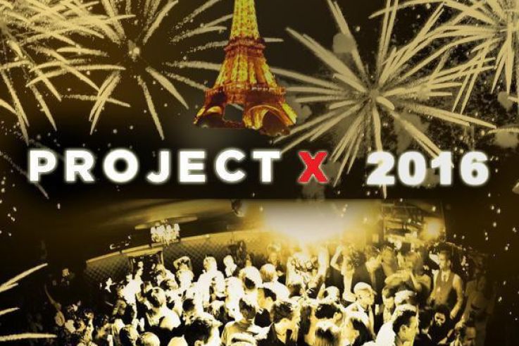 Réveillon BACK UP PROJET X NEW YEAR 2016 THE BIG PARTY ( TOUR EIFFEL )