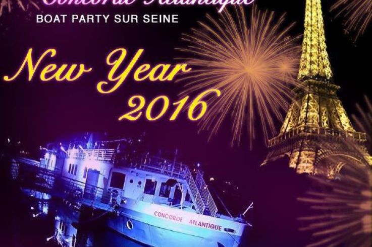 REVEILLON BOAT PARTY 2016 AU CONCORDE ATLANTIQUE