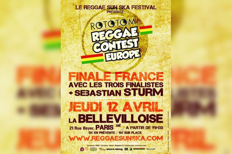 Finale France de l'European Reggae Contest!