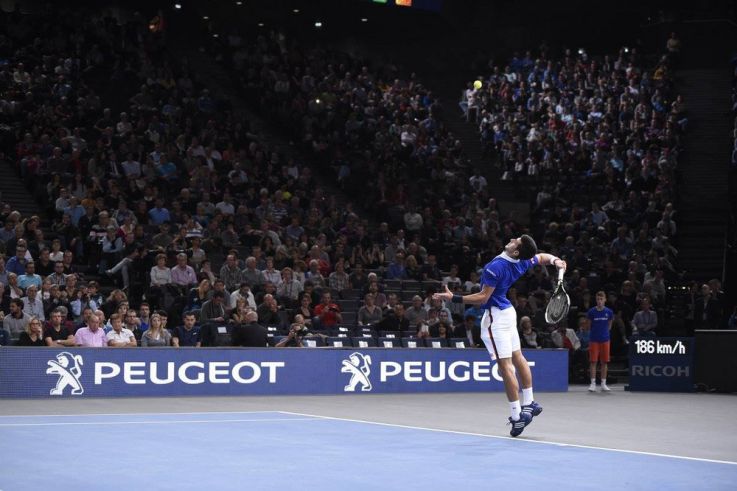 Les "Aces du cœur" au BNP Paribas Masters 2016 de Bercy
