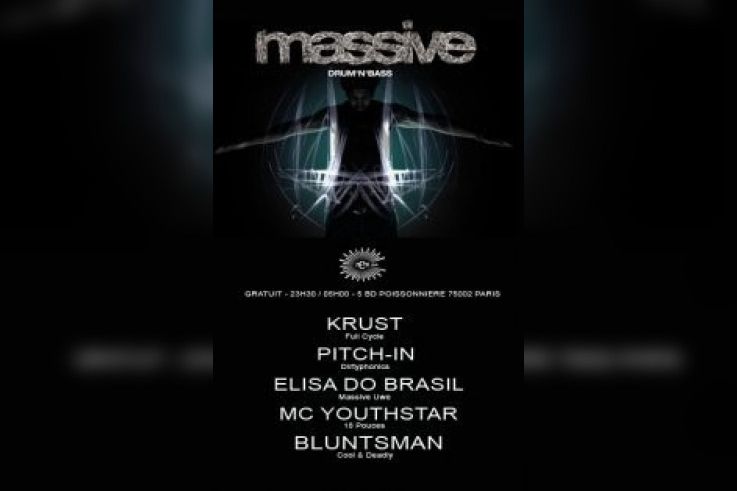 Soirée, Paris, Massive, Rex Club, Elisa Do Brasil