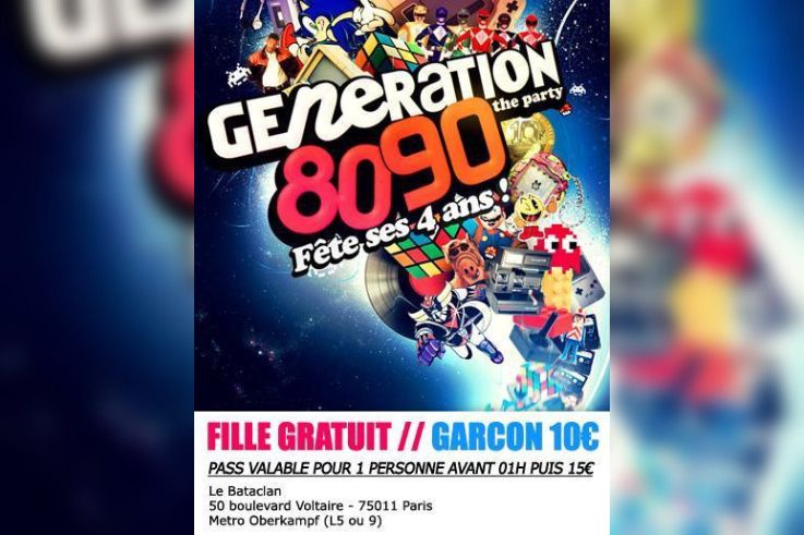 GENERATION 80-90 # BIRTHDAY PARTY