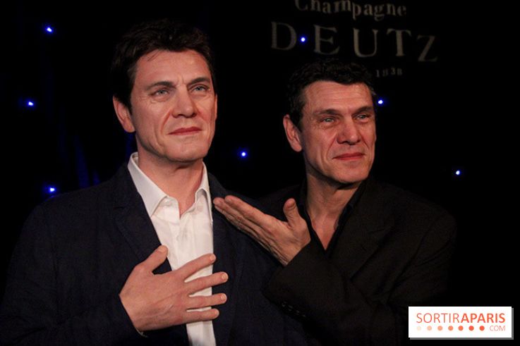 Marc Lavoine au Musée Grévin