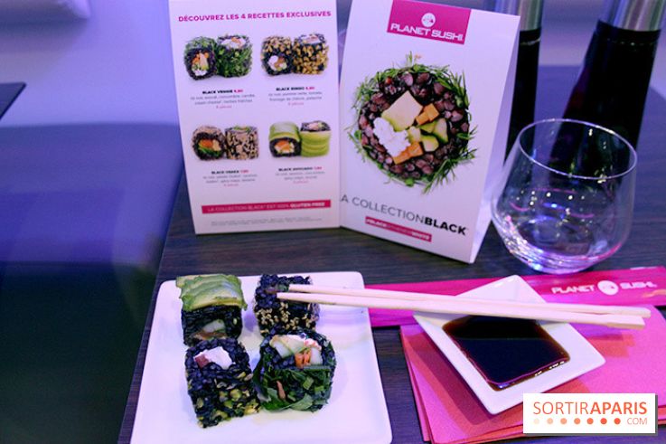 La collection Black de Planet Sushi
