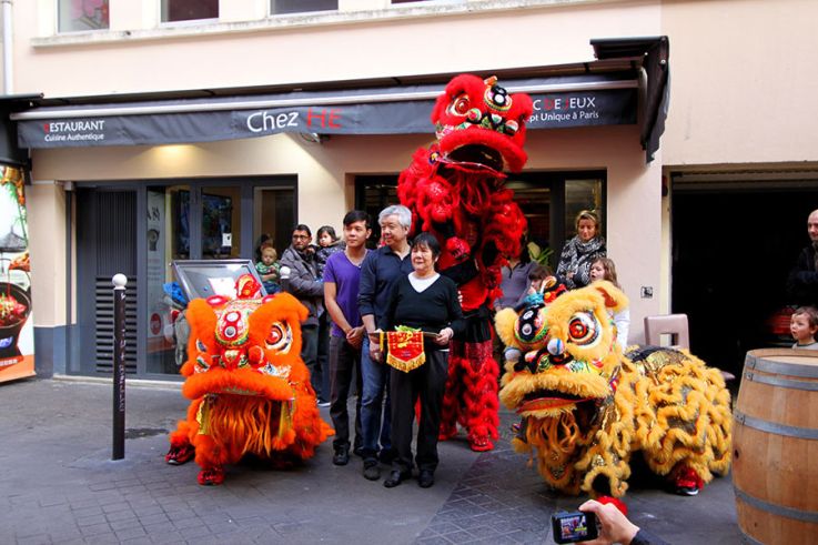 Nouvel an Chinois Chez Hé restaurant