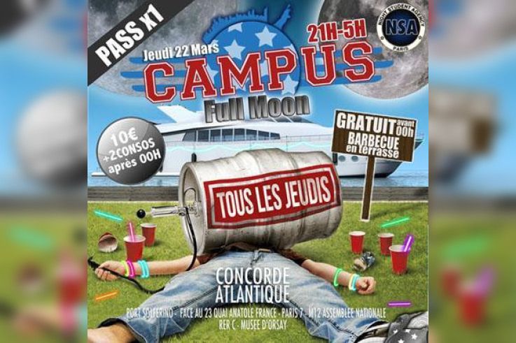 CAMPUS - FULL MOON PARTY