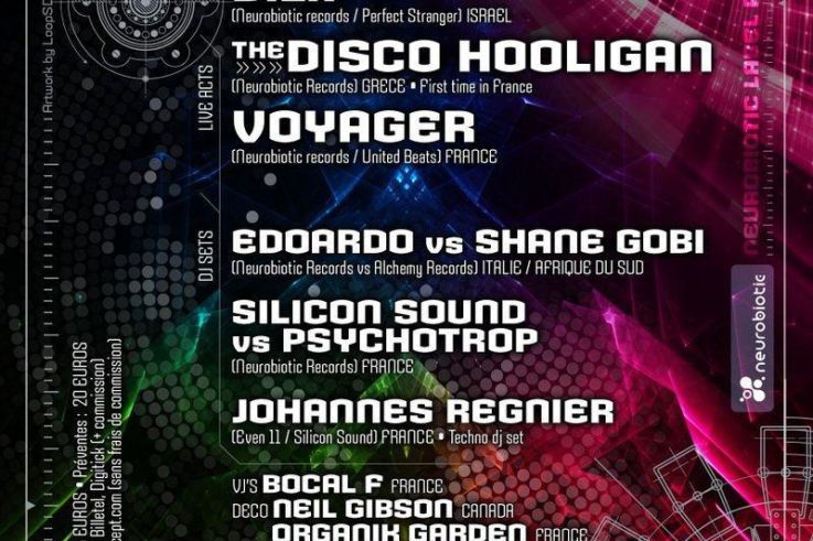 NEUROBIOTIC LABEL PARTY - GAIA CONCEPT