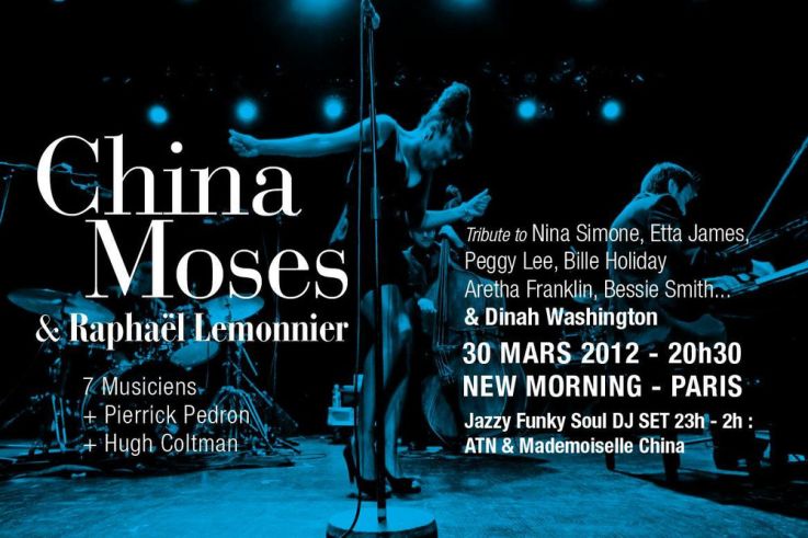 China Moses & Raphael Lemonnier Quintet invitent Hugh Coltman & Pierrick Pedron