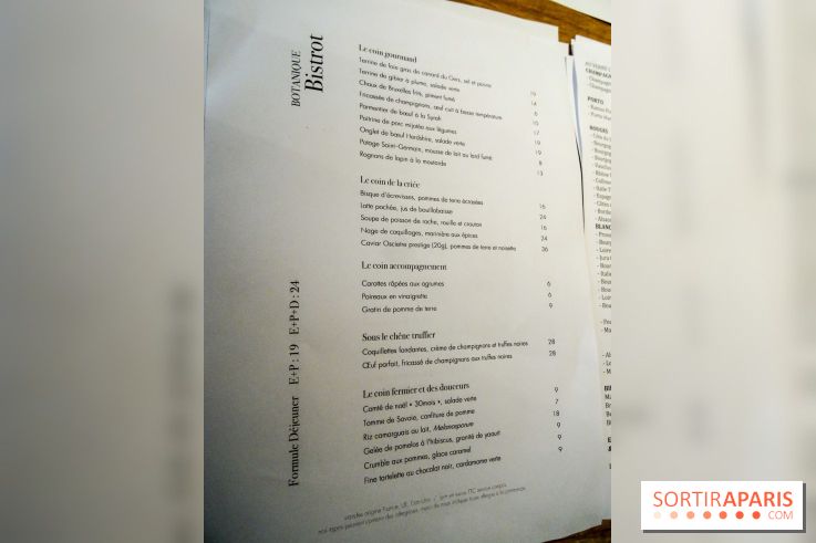 Botanique restaurant