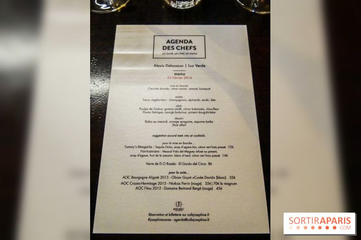 L'agenda des chefs - Alexis Delassaux