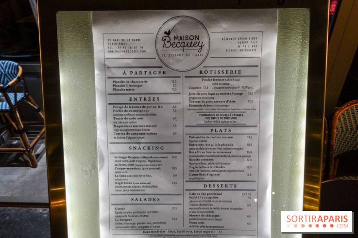 bistrot rotisserie La Maison Becquey