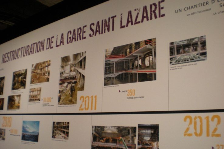 Inauguration Saint Lazare Paris