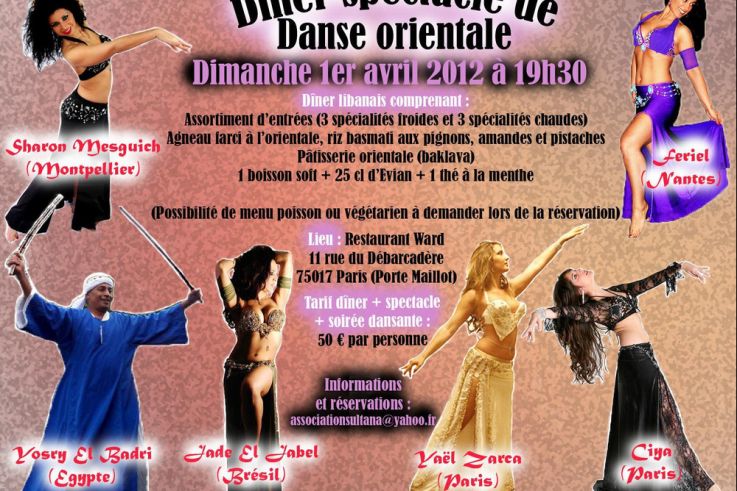 Dîner-Spectacle de danse orientale