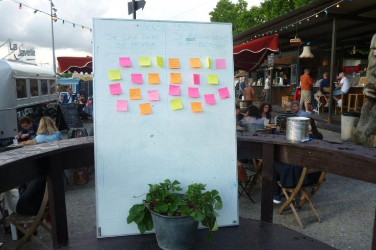 Apéro Troc Guinguette ou comment trouver LA solution autour d'un verre