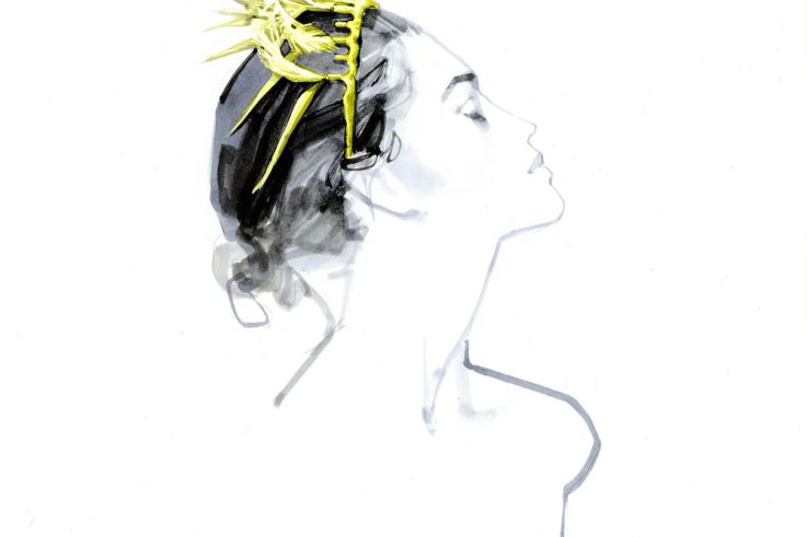 John Nollet au Bon Marché pour l'exposition PARIS!