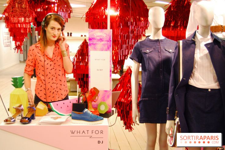DJ à l'étage chaussures - Afterwork des Galeries Lafayette pour le Summer Break
