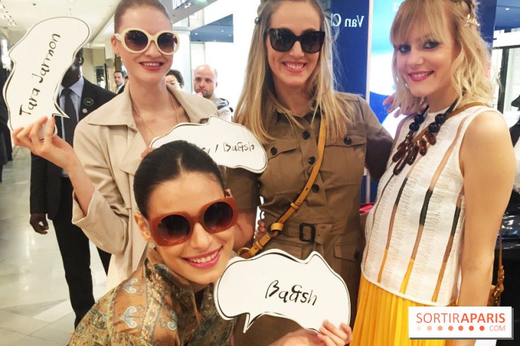 Défilé pour présenter une partie de la collection Sping-Summer 2016 - Afterwork des Galeries Lafayette pour le Summer Break