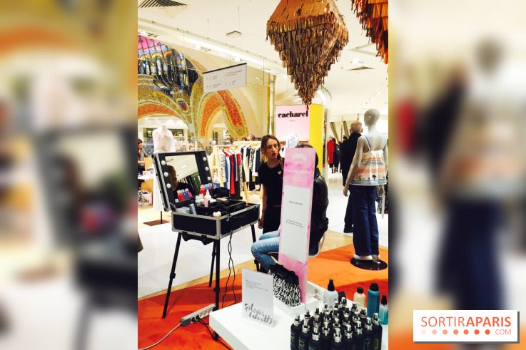 Stand coiffure - Afterwork des Galeries Lafayette pour le Summer Break