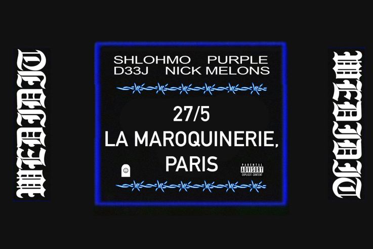 WEDIDIT W/ Shlohmo, D33J, PURPLE,  NICK MELONS