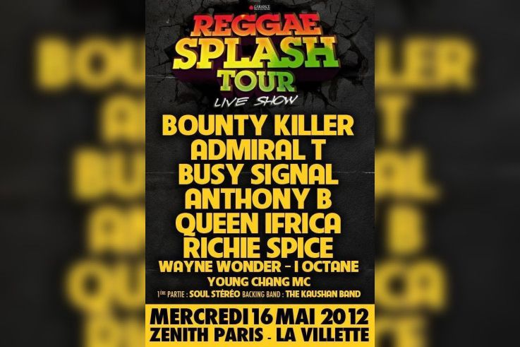 reggae plash tour 