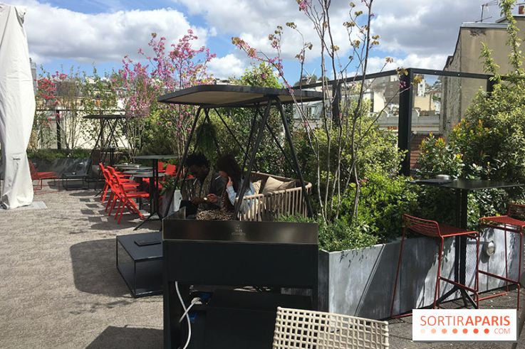 La terrasse du Terrass Hotel Paris