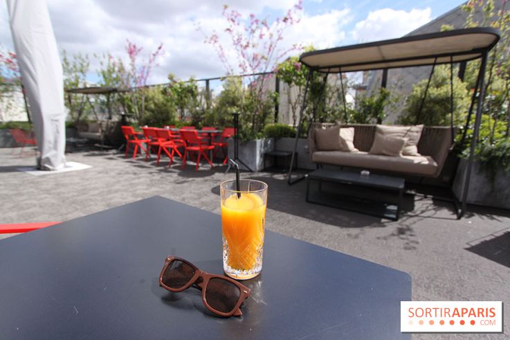 La terrasse du Terrass Hotel Paris