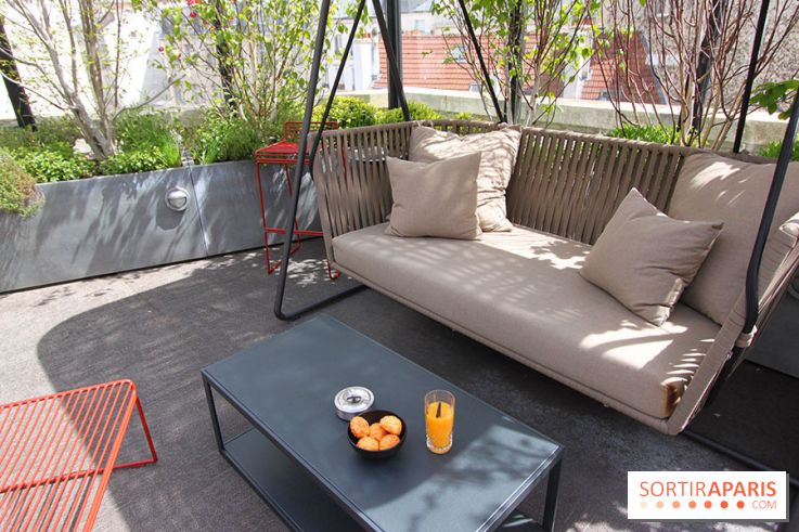 La terrasse du Terrass Hotel Paris