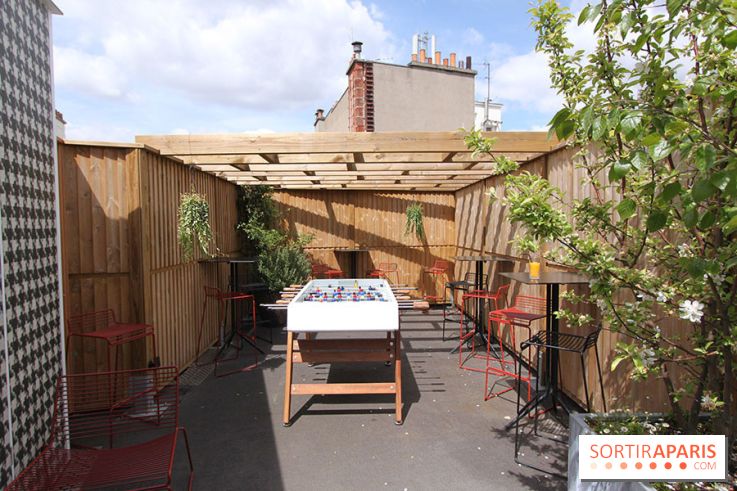 La terrasse du Terrass Hotel Paris